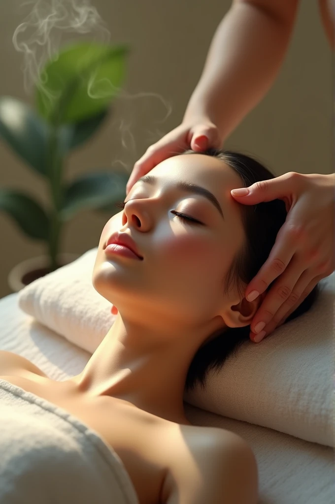 Image head massage 