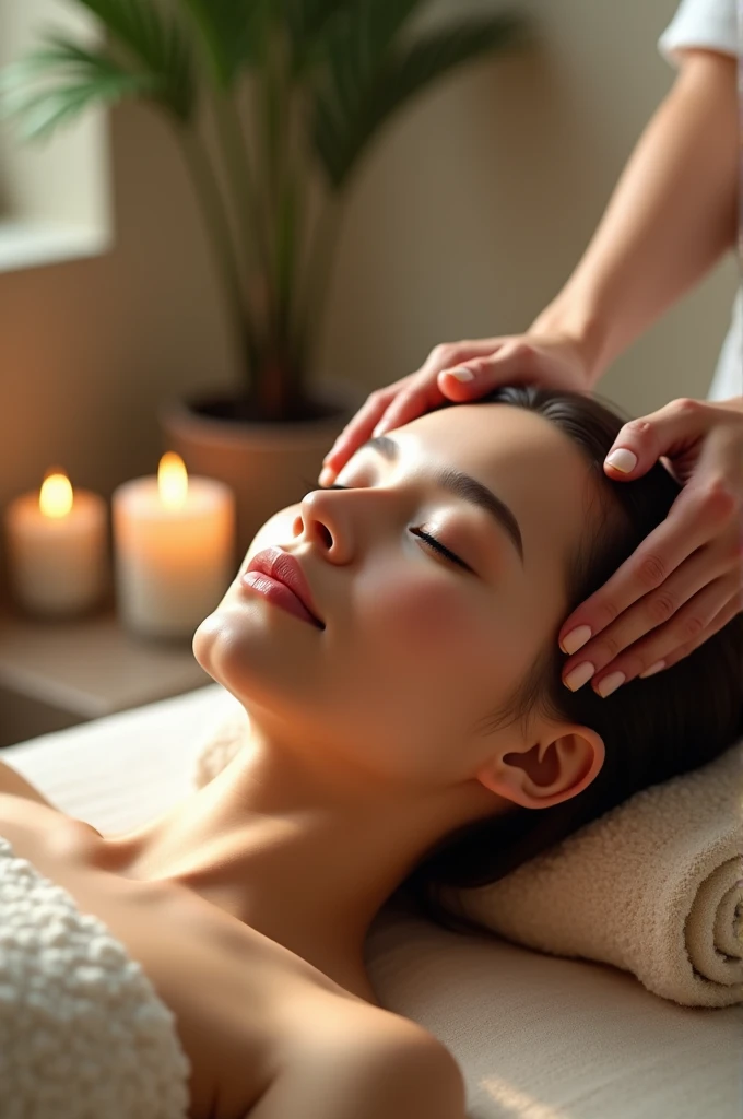 Image head massage