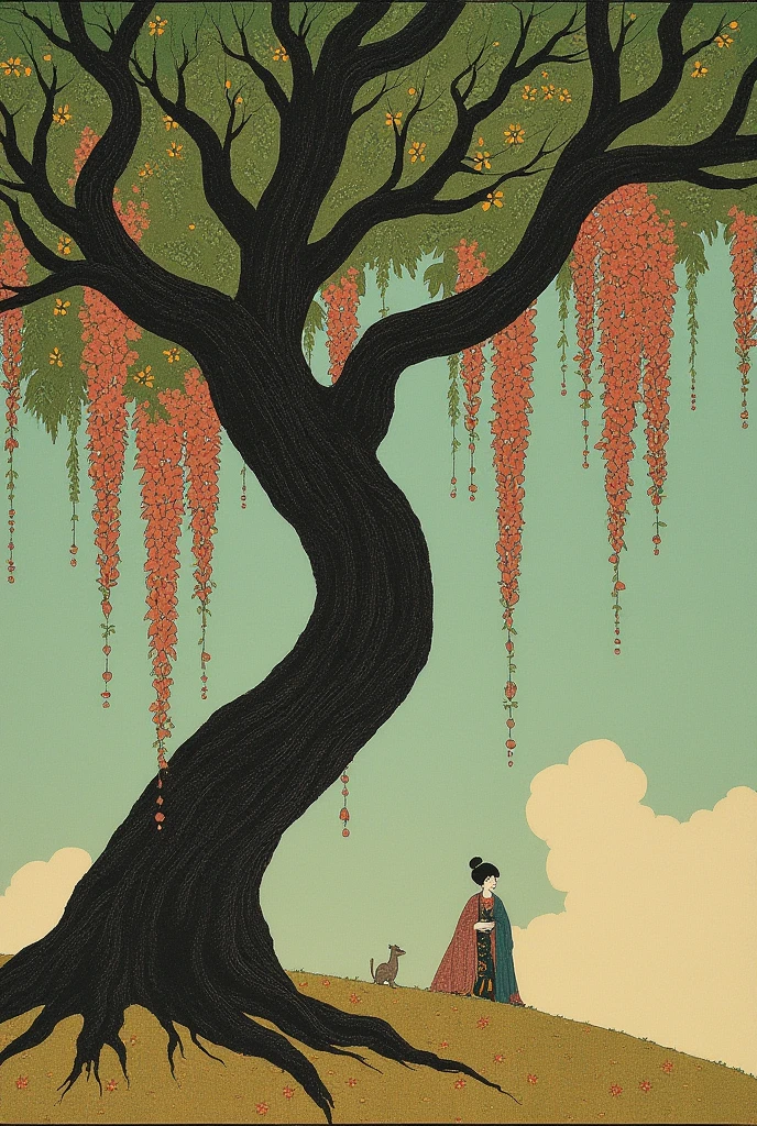 edmund dulac gemstone hanging tree japanoisme 1920's