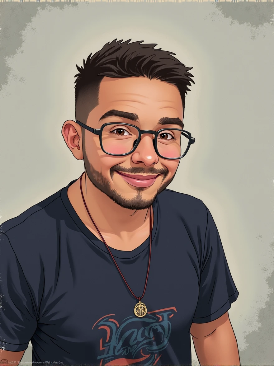 Disney poster style/Pixar written Leandro in the title