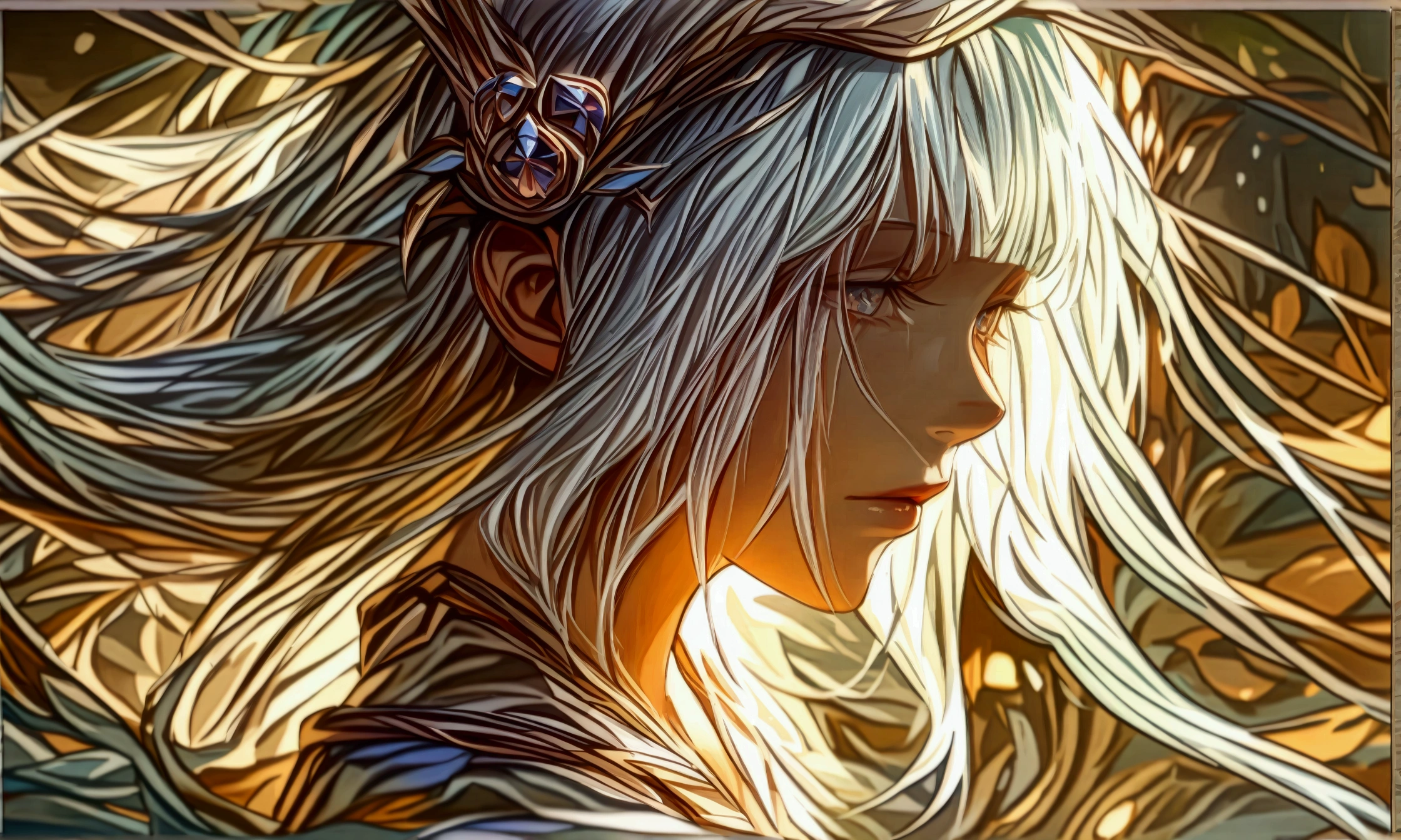 Man, empty humanoid body, blank stare, serene expression, "Intricate anime character design inspired by One Piece, stunning lighting, centered character, stunning face, creative details, ultra-fine 2D design, scenery bathed in creativity, boasting 2D anime resolution clarity, 4K, high resolution, incredible resolution, high-octane rendering"