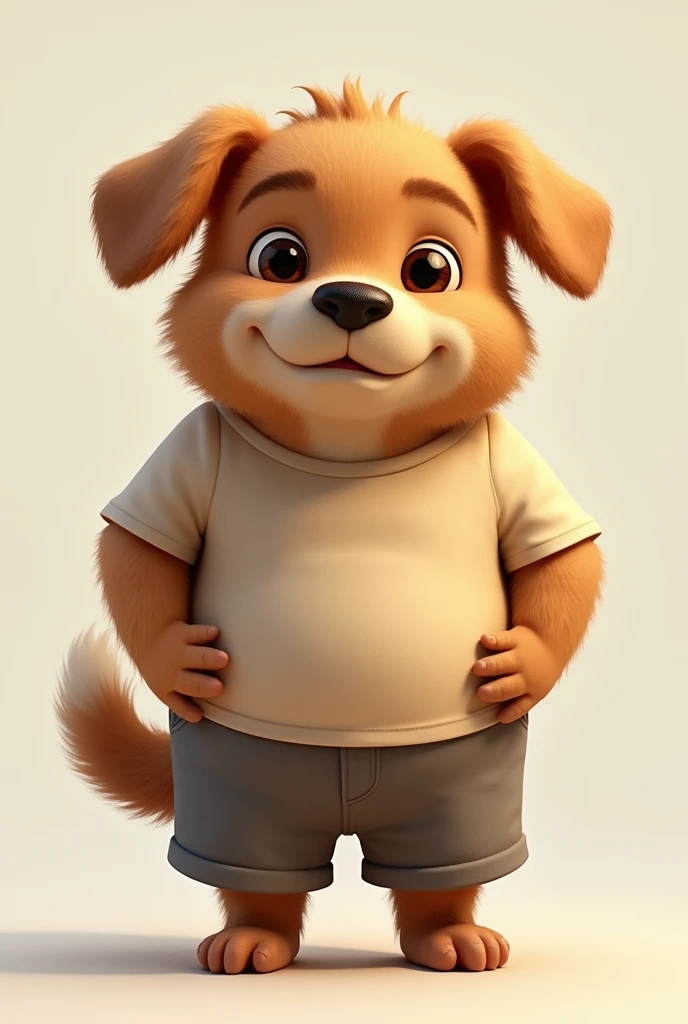 Very cute dog big
colour bround jike 2leg and 2hand ho human jaise
Or isse dress ho jismai tshirt or shorts pant ho