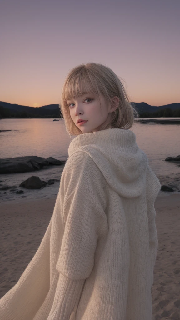 a 20 yo woman, blonde, (hi-top fade:1.3), dark theme, soothing tones, muted colors, high contrast, (natural skin texture, hyperrealism, soft light, sharp), <lora:tingting_20230714141453-000002:1>
