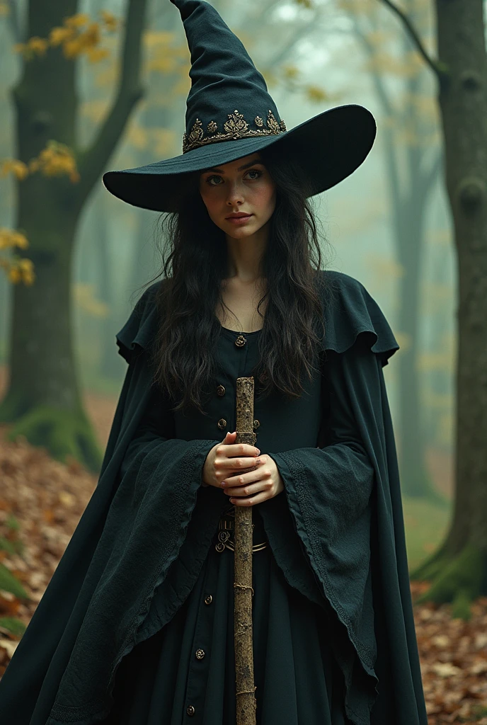 Medieval Wicked Witch Storybook Style