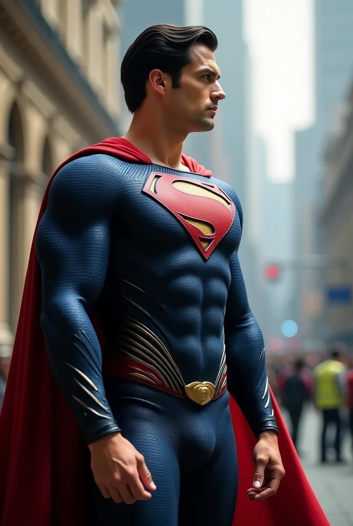 make me superman looking like that to the right side