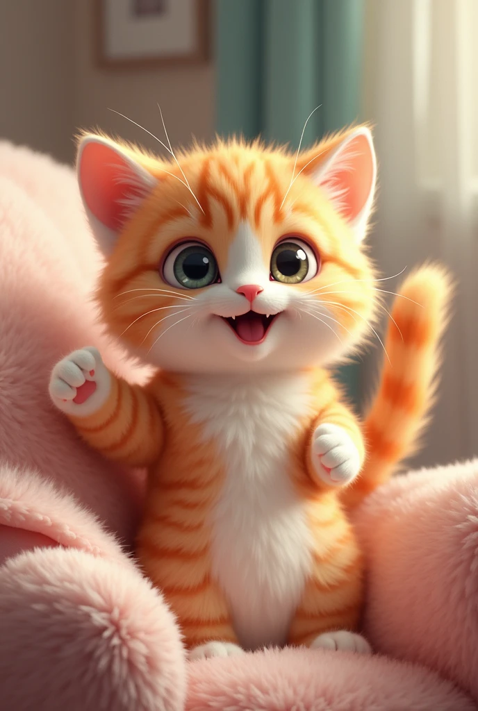 Create a cute cat image