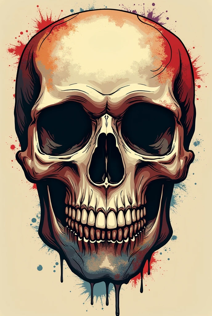 happy father's day skull image