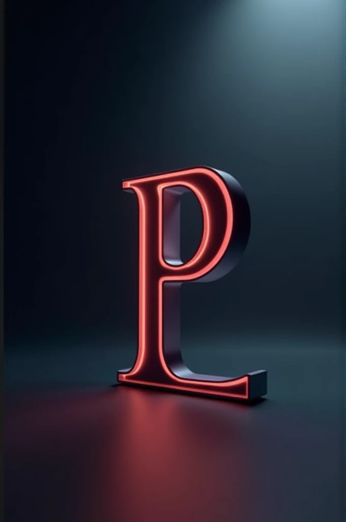 @Ariyan Emon:The background should be a dark gradient to keep the focus on the letter and the person. Ensure that the lighting gives a soft glow to the edges of the 3D letter and casts subtle shadows to add depth