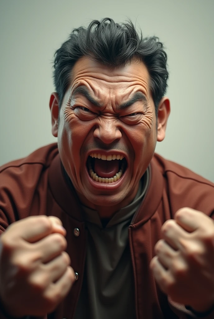 Angry Chinese man 