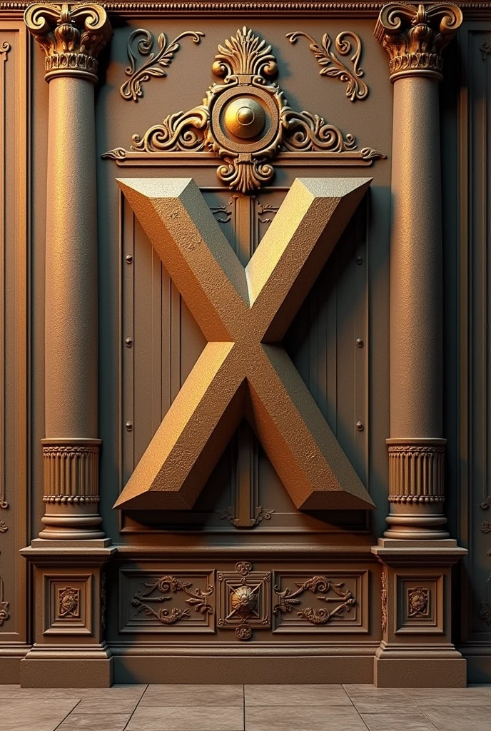 Create an image with the Roman numeral XXVII