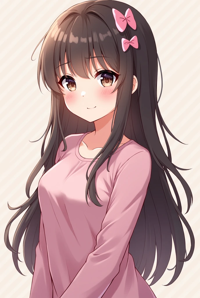 Cute girl(Anime art style) 