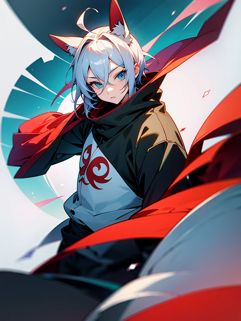 Create an anime character that wears a mask