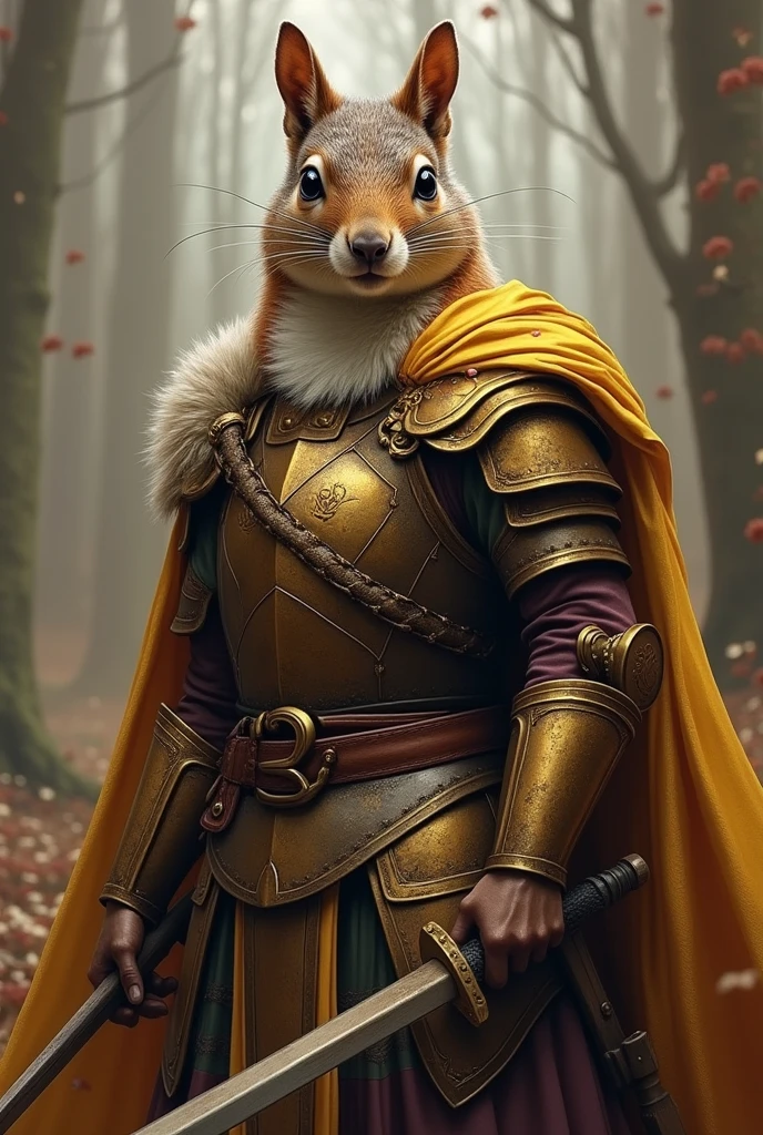queen of the year 415 AD.c. 
WARRIOR SQUIRREL