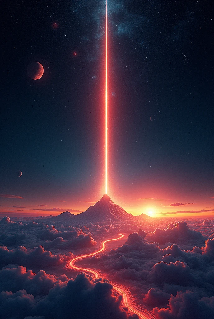 Stratosphere, espaço e terra horizonte planos epic scenario, game of strong and bright colors, black backdrop, epic scenario 