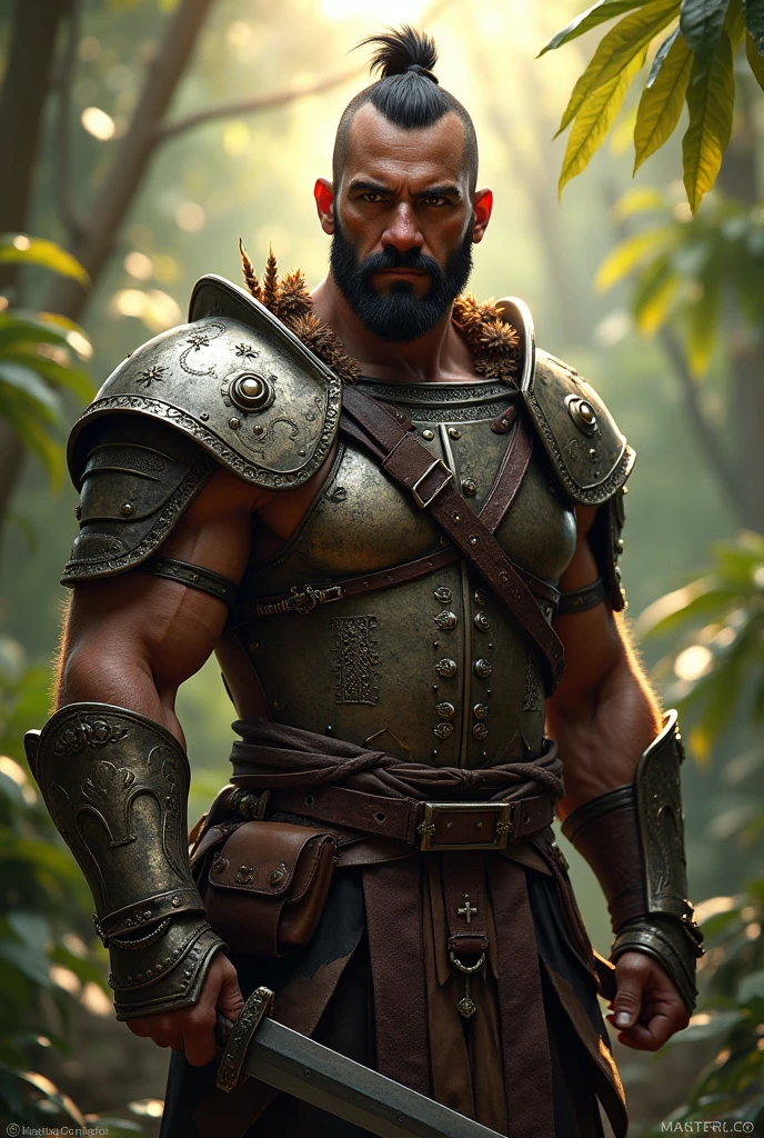 Hero of Rondônia with armor
