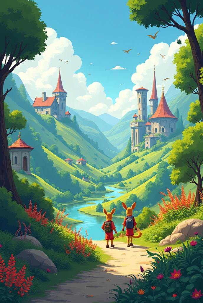 Belanger animed background 
