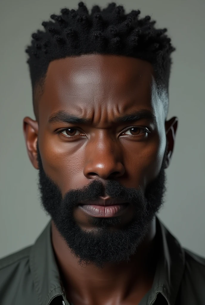Mature man of 30 years old, dark-skinned