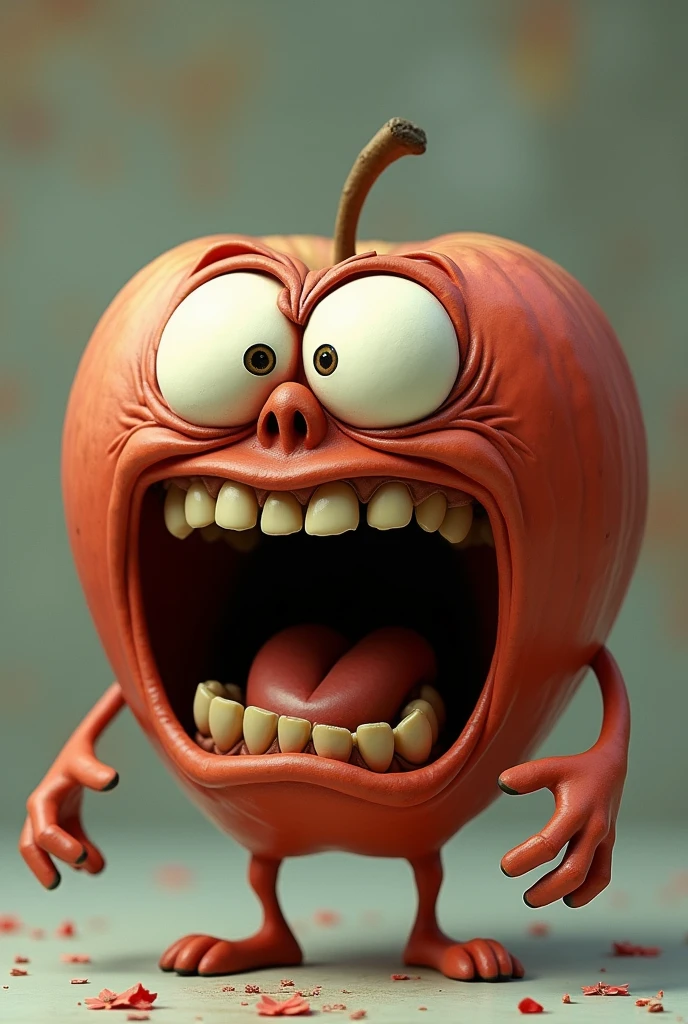 the screaming funny apple