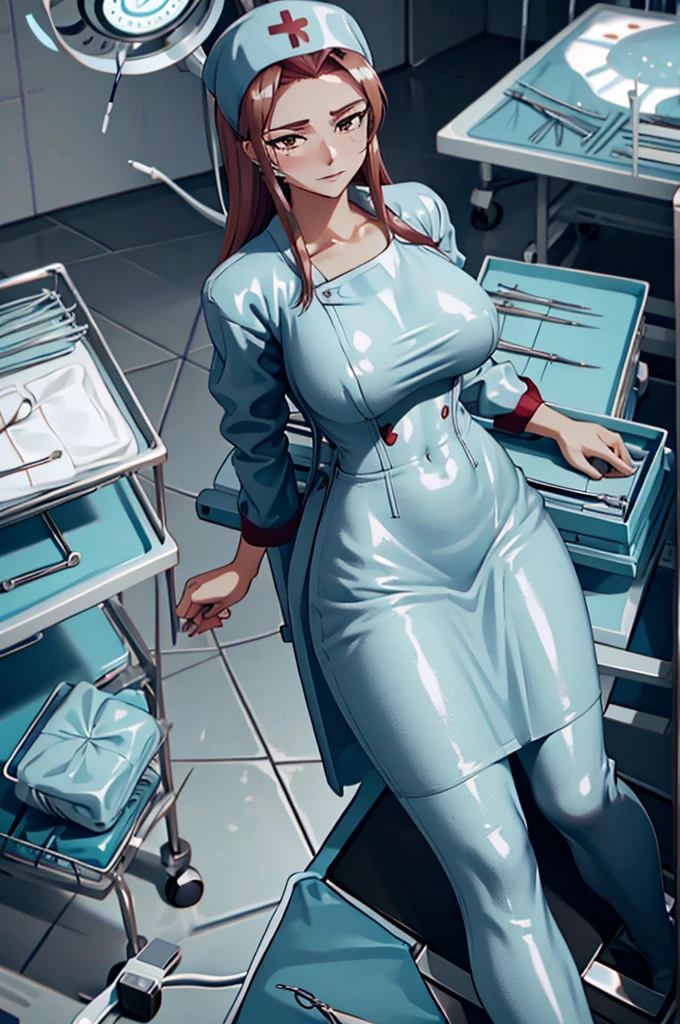 nurse uniform,hospital, latex nurse suit,nurses,busty,elbow gloves,labcoat,auburn hair woman,red eyes , gigantic ,medical instruments,asian nurse,two nurses,speculum,examination room,oversize ,big ass ,strap on, lay on table ,legs spreaded,giving birth,gyno chair , dentist,Milf,latex,white uniform,oversize breasts