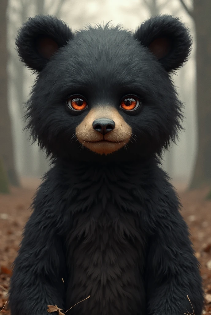Goth bear girl