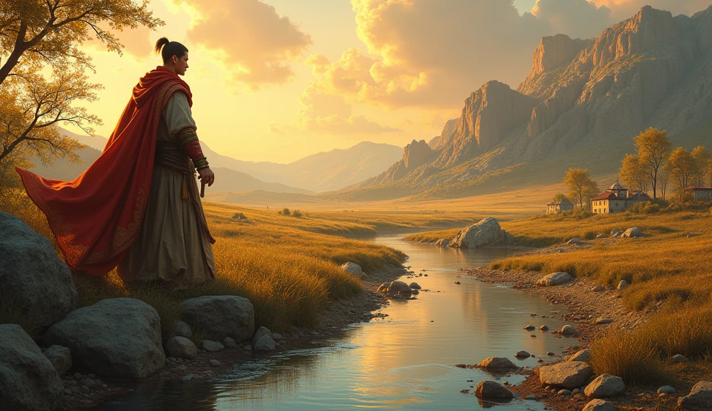 One spring, a severe drought struck the kingdom. Crops failed, and the once-abundant river dwindled to a trickle. The people grew anxious, and the kingdom's morale plummeted. Despite his best efforts, King Aric knew he had to act swiftly to prevent his people from falling into despair.