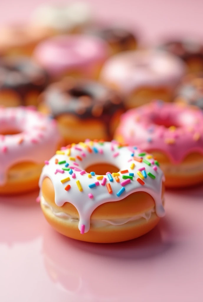 Super realistic mini donuts