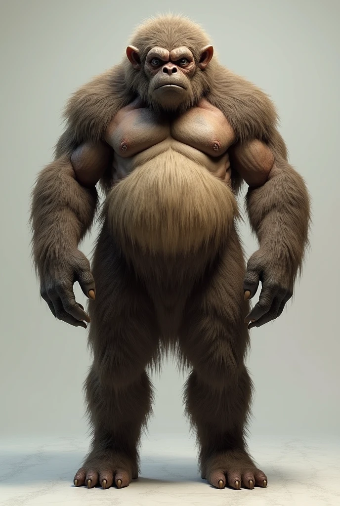 Thick furry futa nude