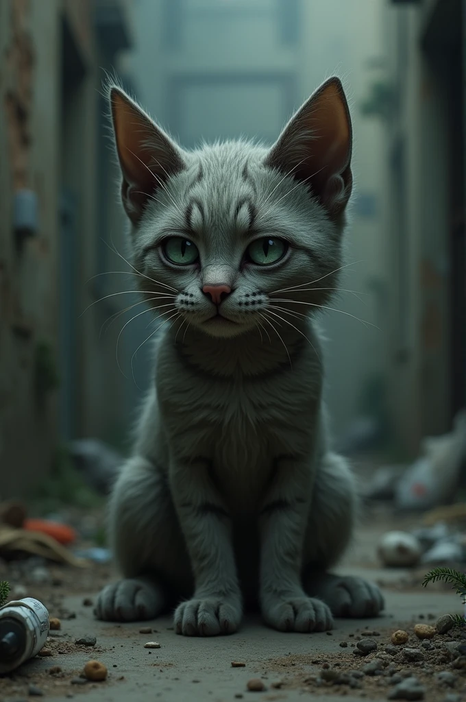 poor cat