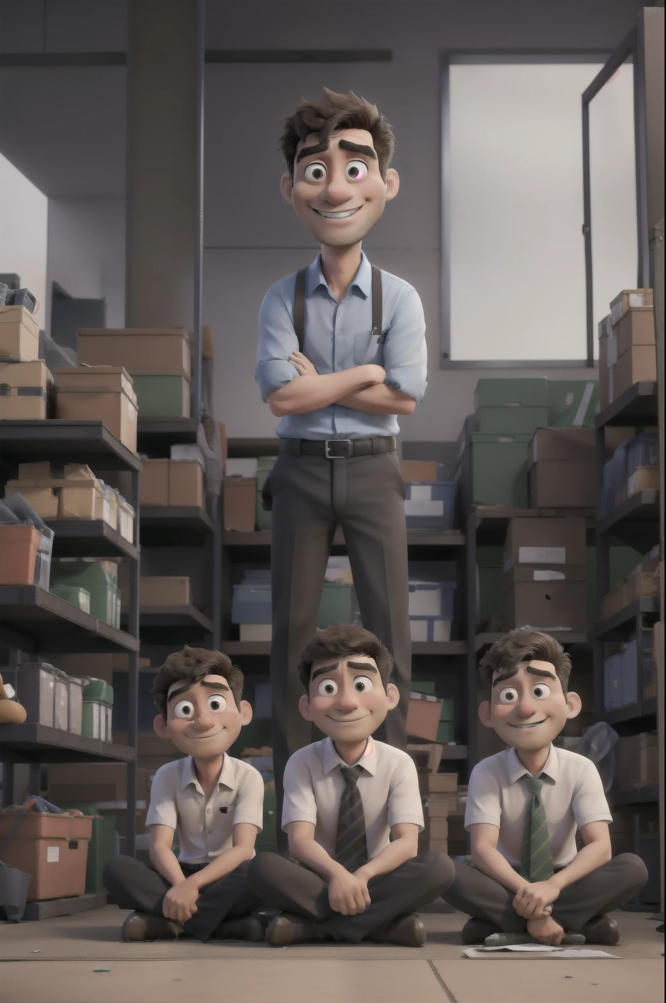 image shows company in need of workers, desperate businessman, sitting on the floor, lack of manpower, There are no employees to work, companies without employees, people don't want to work, there is a lack of people interested in working