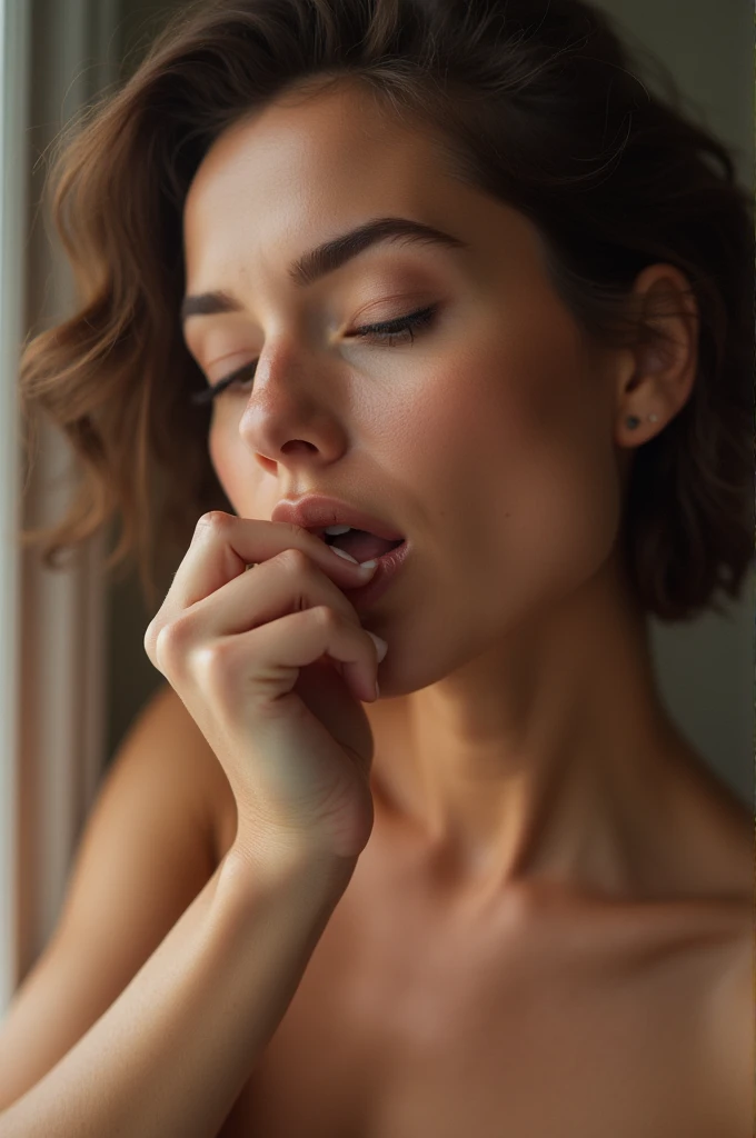 Woman sucking penis