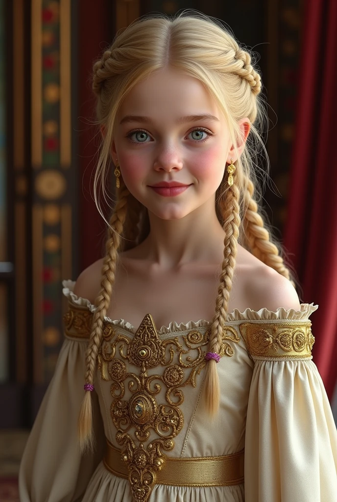 A cute girl,Delicate makeup,dual horsetail,Wear a tight skirt that covers the hips,Wear low-cut clothing,Chest details,sexy boobs,cleavage