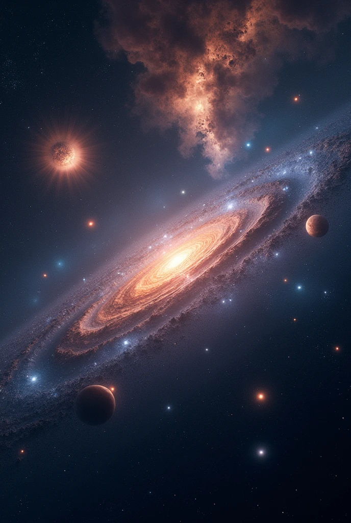 Draw as much of the universe as you can.