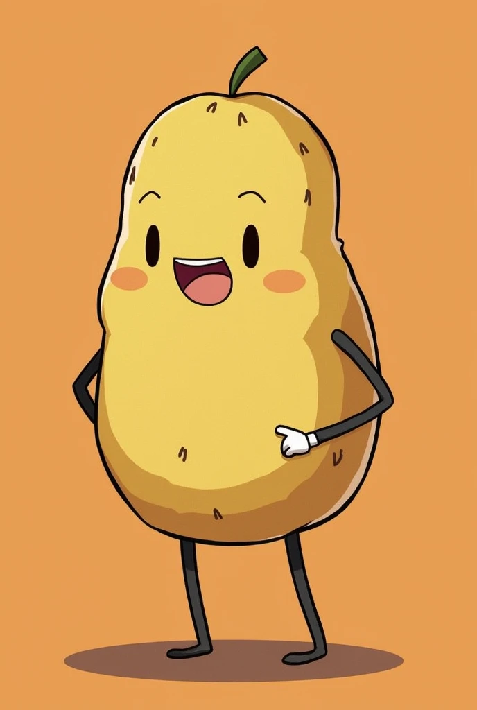 potato、character、cake