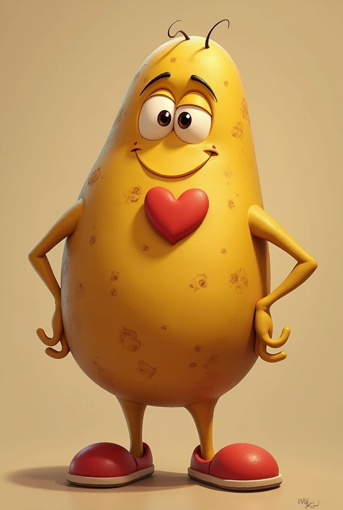 Potatoes character Loved