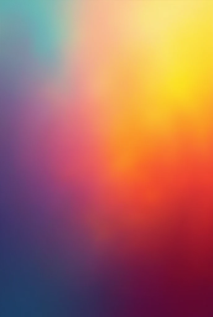 create a background with color green violet yellow red. make it soft color. Something that can be a background to text. Don't make it a color wheel like. Make it like a watery
