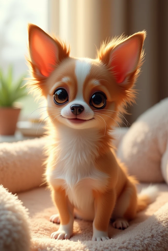 Create a female chitzu dog named peluza 