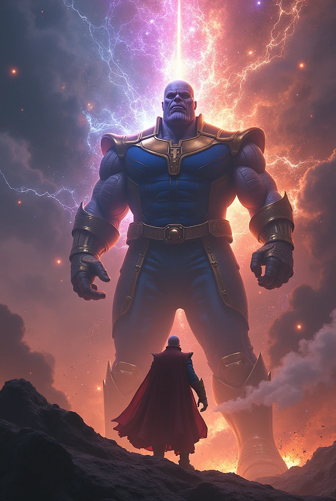Thanos vs Bill the god of destruction
