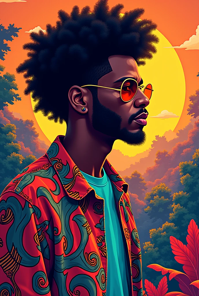 Album artwork of an Afro beat song with the tittle GLO
Artist: Dave Jethro
Producer: Josh SB