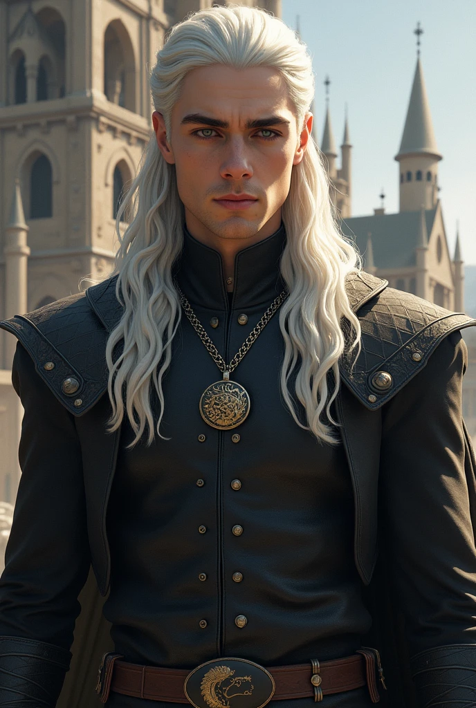 Create a 24-year-old Targaryen male based on actor Oscar Isaac 