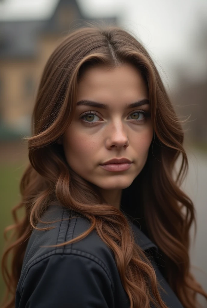 looking to the camera