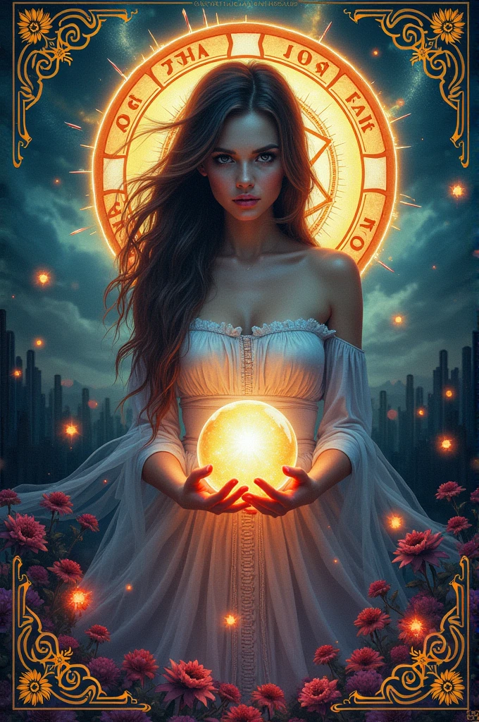 Cover for written video: new love comes? Who is this person?? This cover has elements that refer to fortune telling, tarot and spirituality 