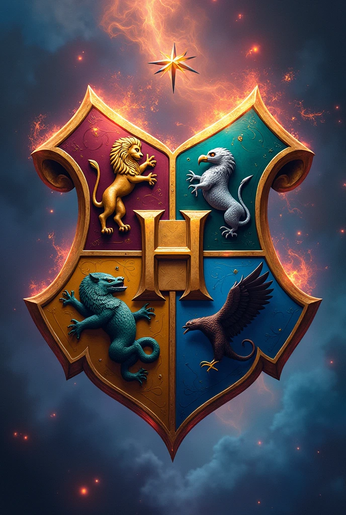 Hogwarts shield