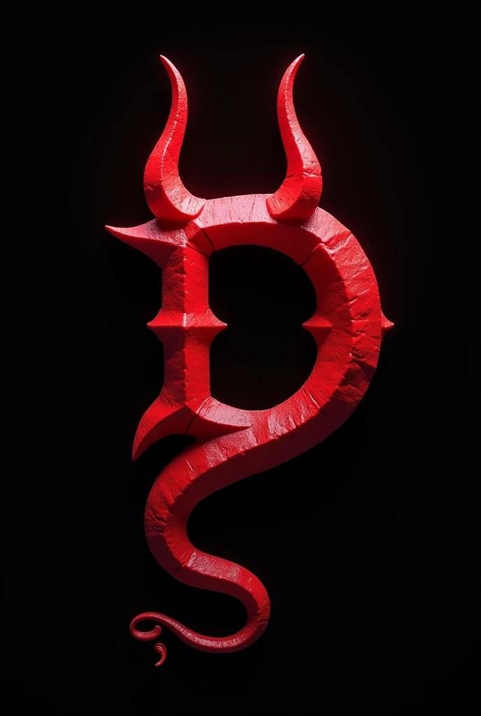 (logo design) sexy evil logo, a sexual striking red letter D, adorned with sharp, menacing demon horns, and a sinuous tail extending from the base, dynamic and bold, emphasizing a dark theme, glossy finish, high-resolution, creating an impression of malevolence and power. No background.