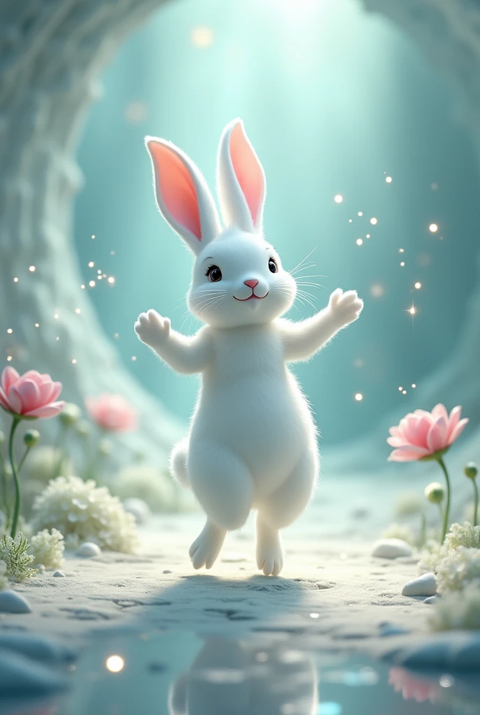 White Rabbit Dancing