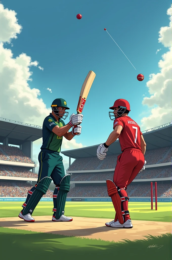 Glenn Maxwell hitting jofra archer for six