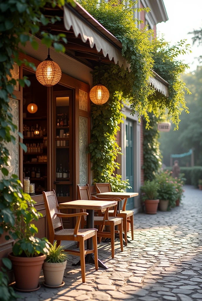 Run a classic roadside terrace coffee shop