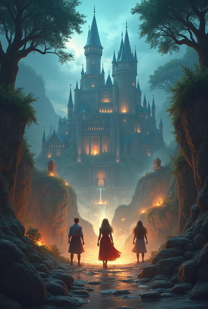 A mix of the worlds of Percy Jackson and Harry Potter