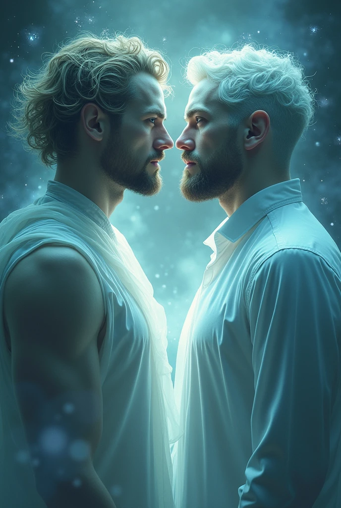 that the spirits of these two men met