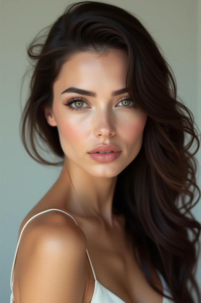 Create an ultra realistic image of a beautiful woman