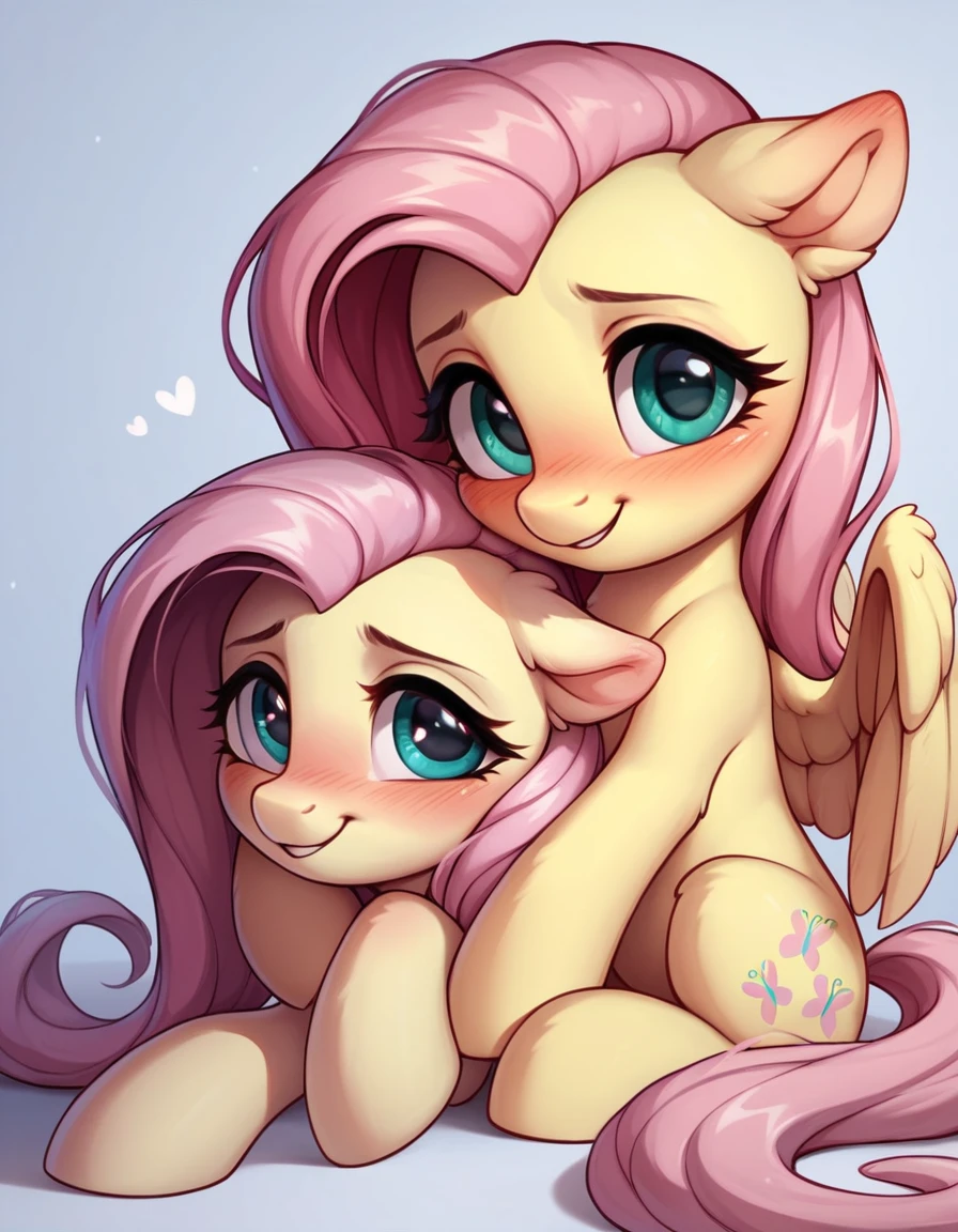 Fluttershy EG:Hello There You Fluttershy MLP i Love You You're so Cute! and Fluttershy MLP:Thank You Fluttershy EG! *Blushes Blushing*